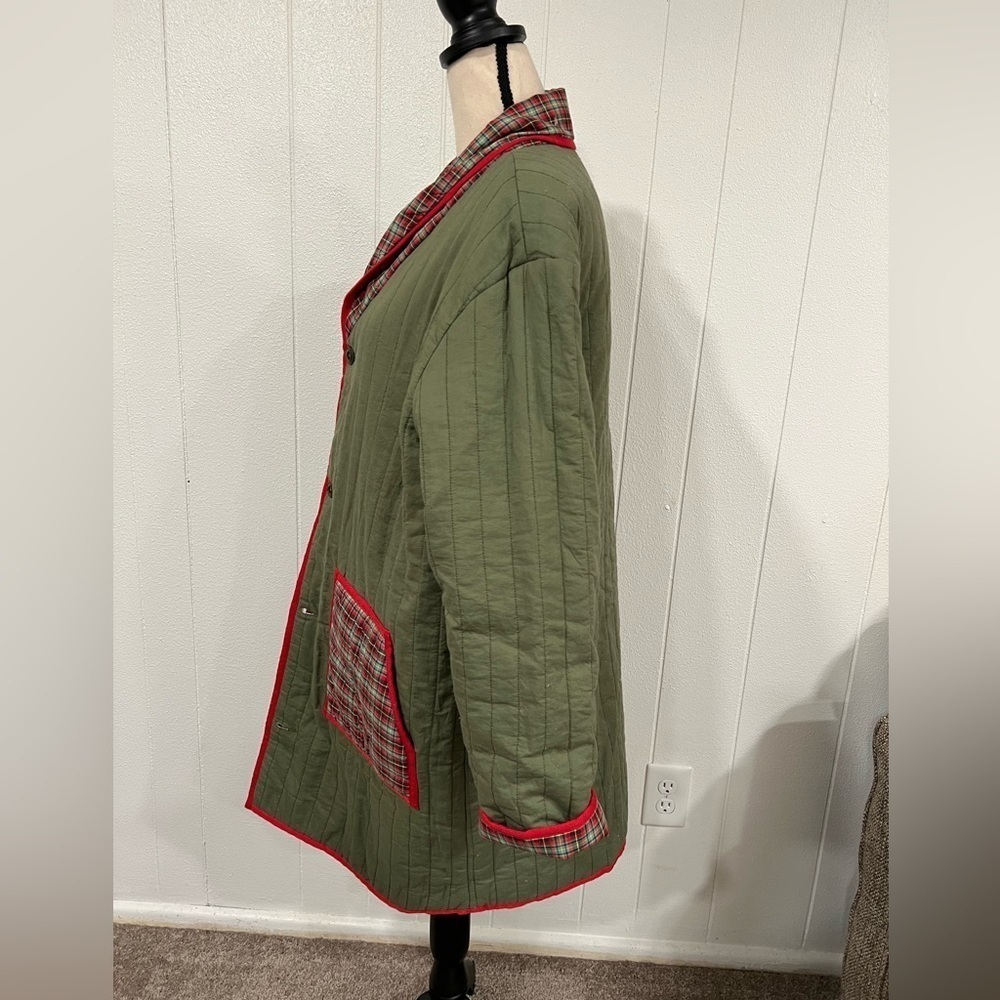 NWT THE GREAT The Reversible Mountain Puffer Plaid Jacket
Size L / 3 Goop - Picture 6 of 11